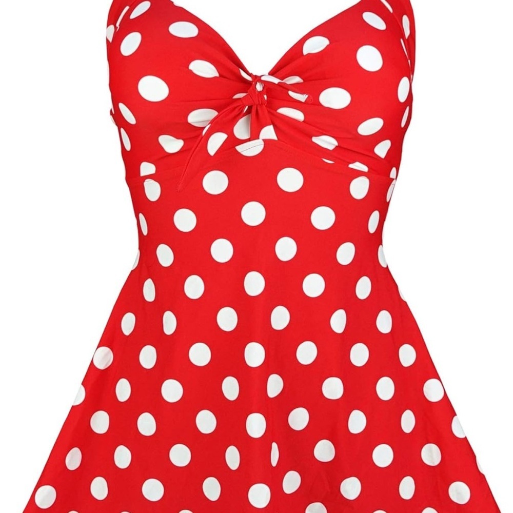COCOSHIP Vintage Sailor Pin Up Swimsuit Retro One Piece  Sz 14